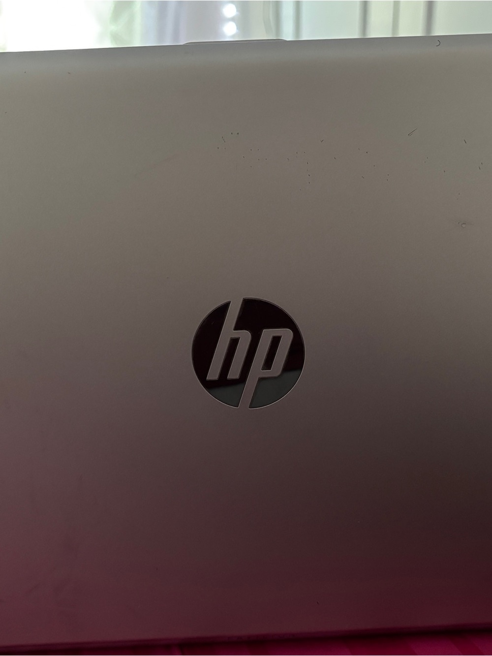 HP Silver Aluminum Laptop - Branded HP Logo